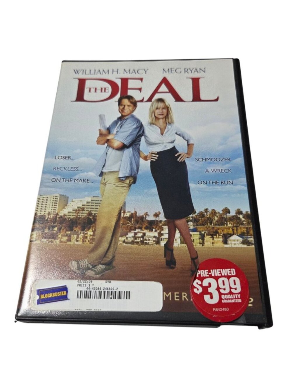 The Deal DVD William H Macy Meg Ryan Romcom Romance Comedy Movie 2008